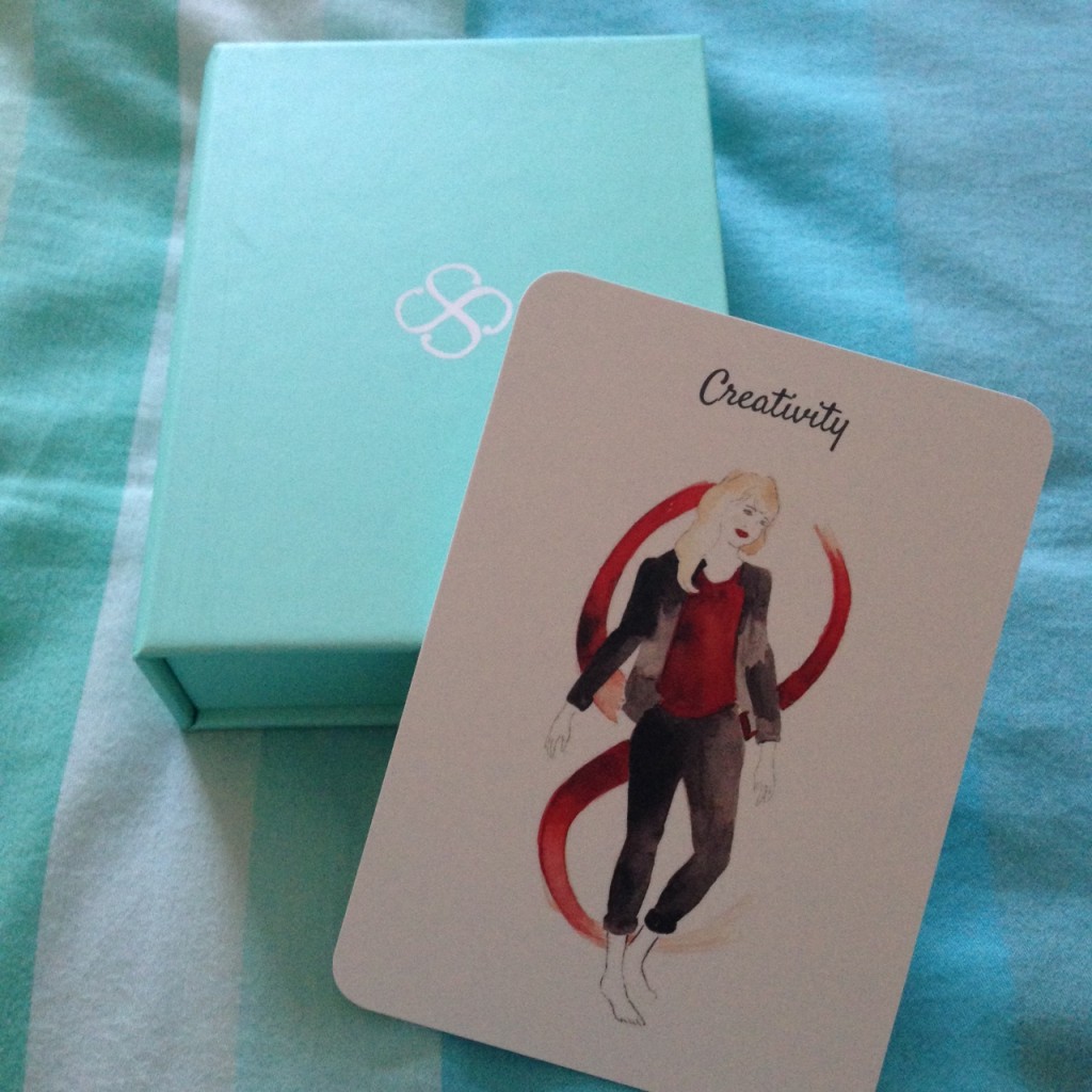 Oracle cards can help set strong intentions and guide the way.